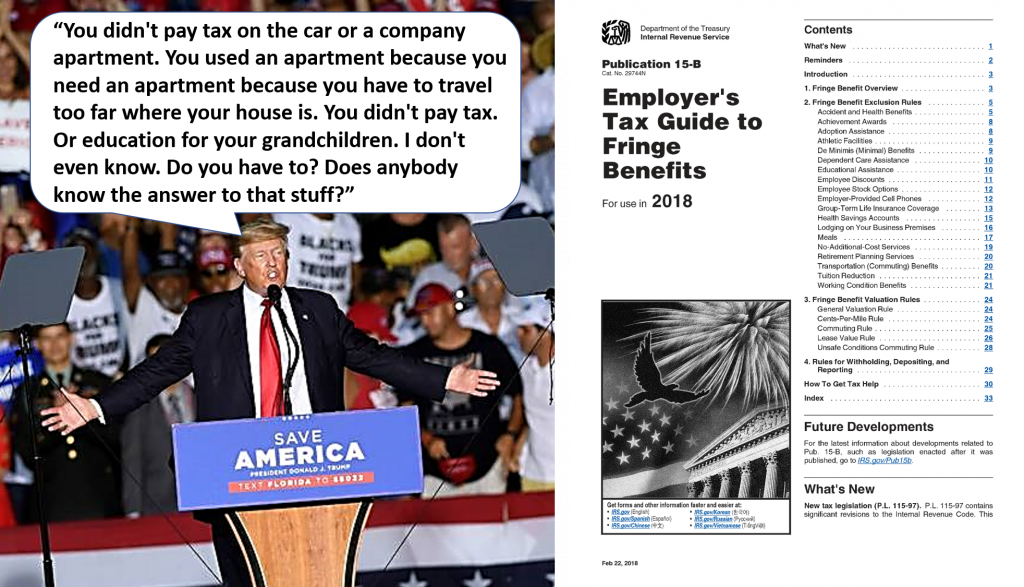 Pop Goes the Weisselberg. Trump Admits Allegations Against His Company To A Crowd in Florida