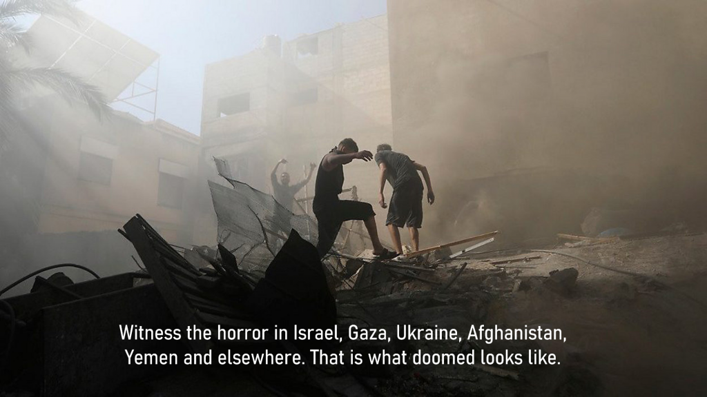 Palestinians look for survivors under the rubble of a destroyed building following an Israeli airstrike in Khan Younis refugee camp, southern Gaza Strip, Monday, Nov. 6, 2023. (AP Photo/Mohammed Dahman, File)